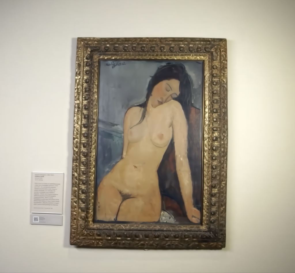 Female Nude, 1916, On Display at the Courtauld Gallery, London